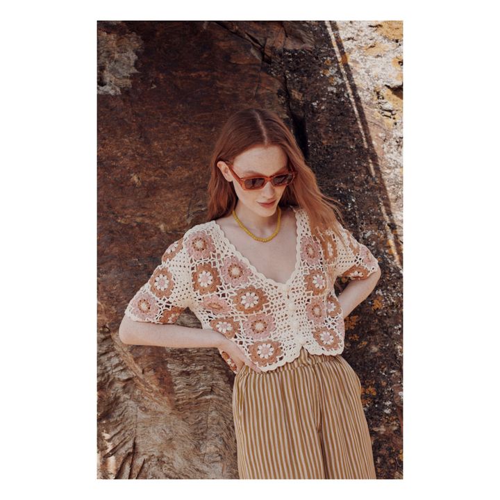Pantalones a rayas Arloew | Ocre- Imagen del producto n°2