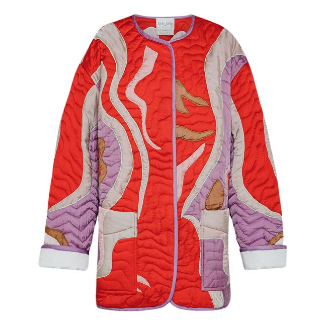 Embroidered Quilted Jacket | Naranja Sanguina
