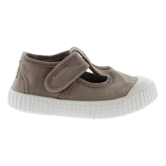 Baskets Scratchs Sandalia Tira Lone | Gris