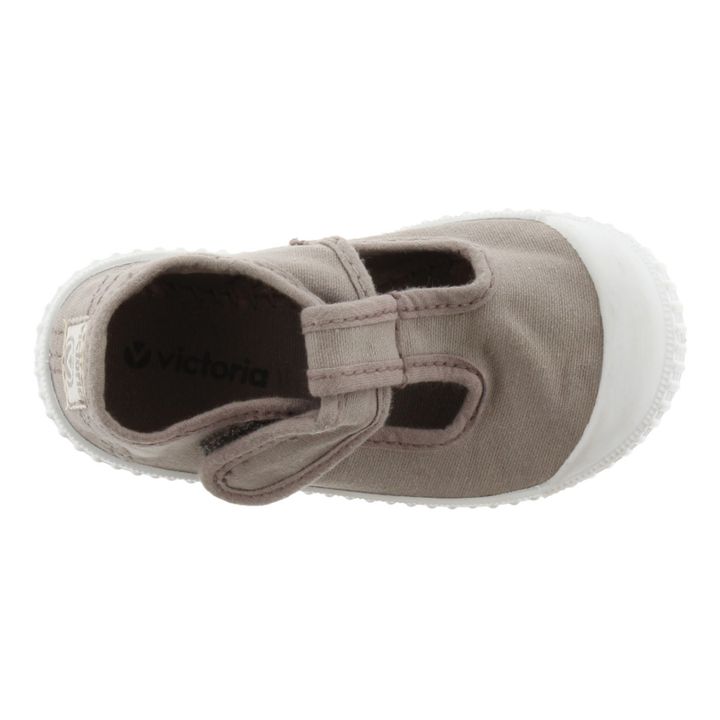 Sandalia Tira Lone Velcro Sneakers | Gris- Imagen del producto n°2