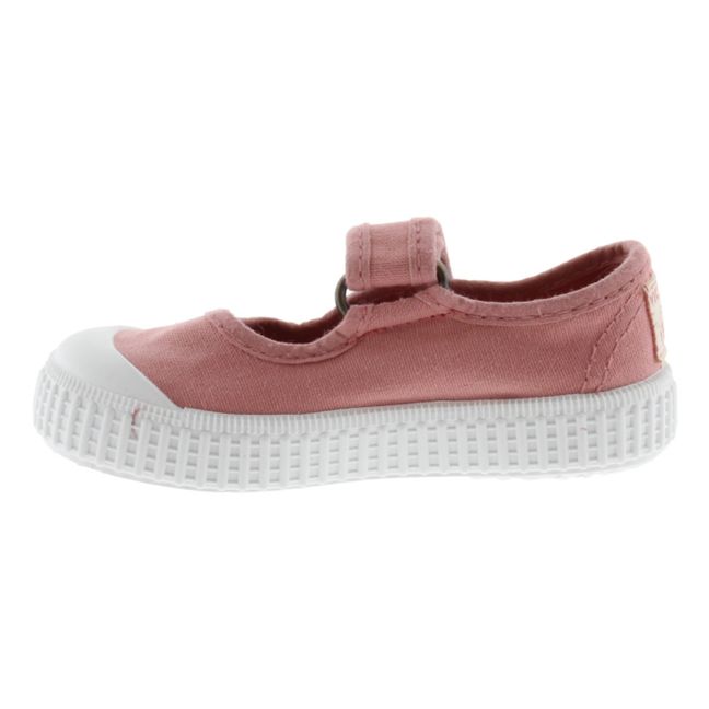 Mercedes Tira Lona Velcro Sneakers | Sand