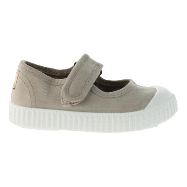 Baskets Scratchs Mercedes Tira Lona | Gris clair