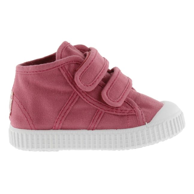Tiras Lona Tint Velcro Sneakers | Pink