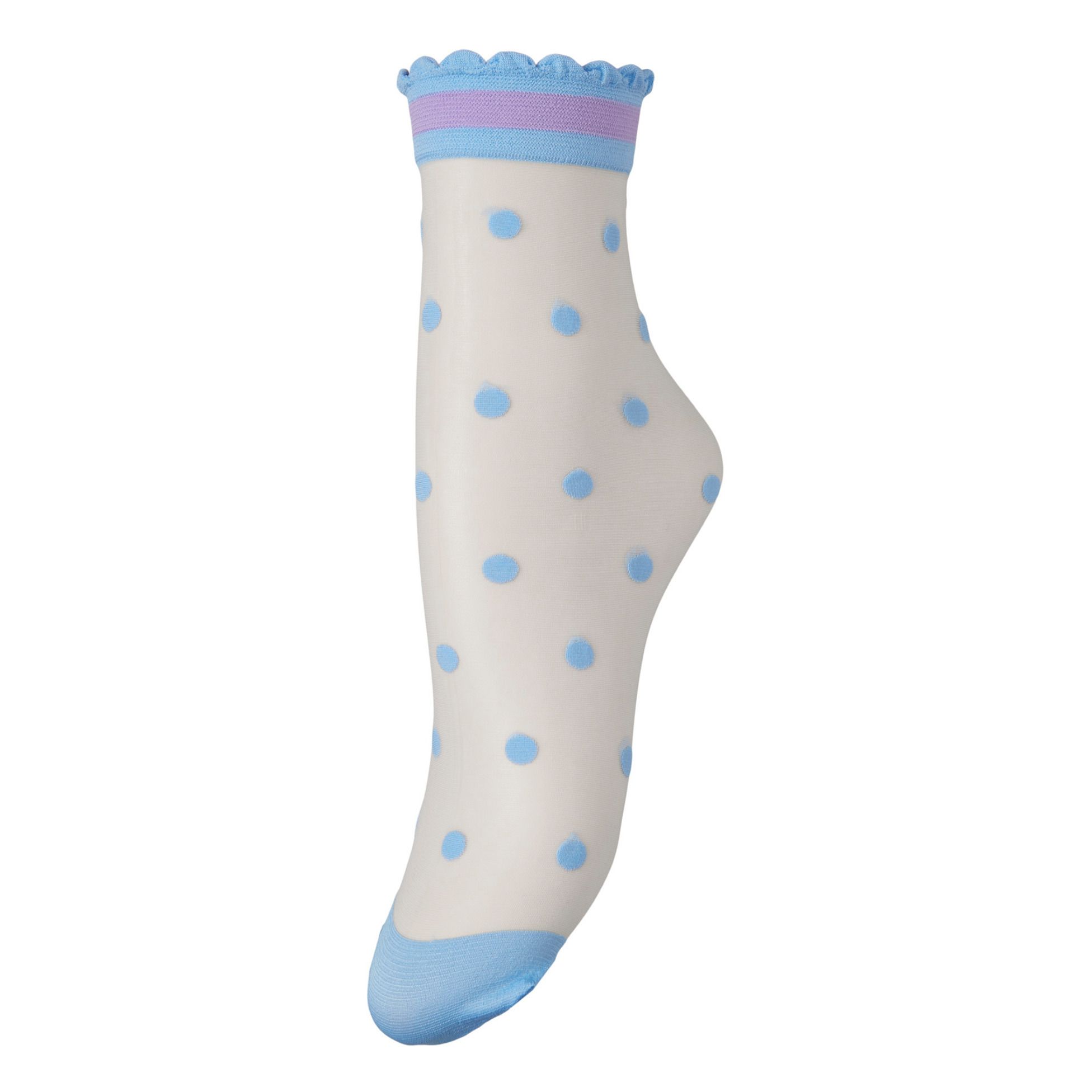 Calzini a pois Dagmar | Blu- Immagine del prodotto n°0