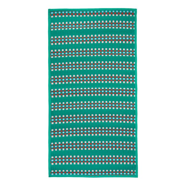 Cario Straw Beach Mat | Verde