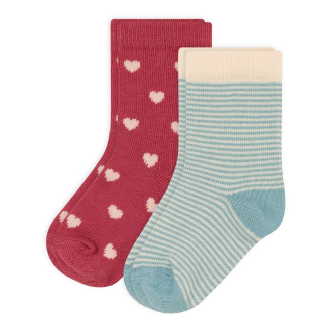 Lot 2 paires de Chaussettes Jersey | Bleu
