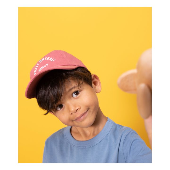 Canvas Embroidered Cap | Rosa- Produktbild Nr. 1