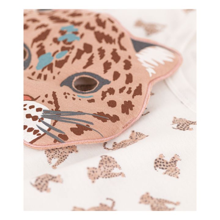 Organic Cotton Pyjama with Mask Set | Seidenfarben- Produktbild Nr. 4