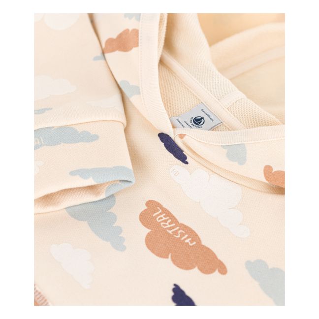 Organic Cotton Fleece Hoodie | Crudo