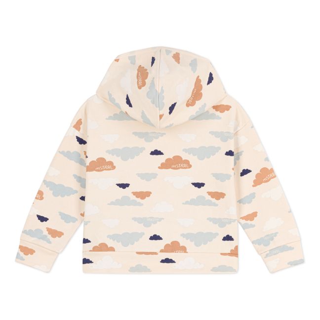 Sweat à Capuche en Molleton Coton Bio | Ecru