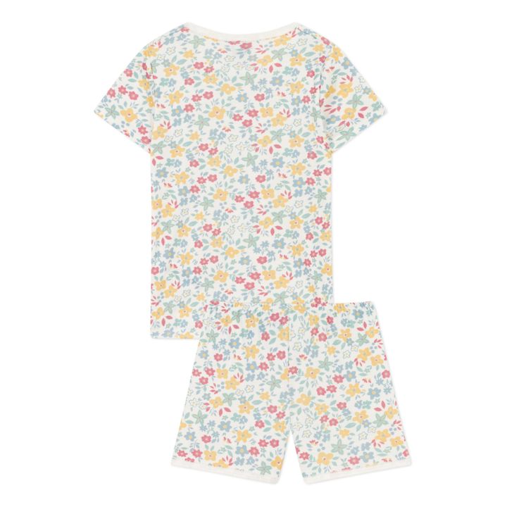 Organic Cotton Floral Short Pajamas | Crudo- Imagen del producto n°2