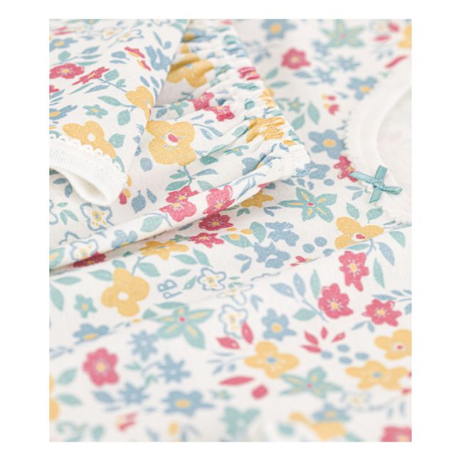 Organic Cotton Floral Pajamas | Seidenfarben