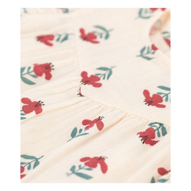 Blouse Sans Manches Gaze de Coton | Ecru