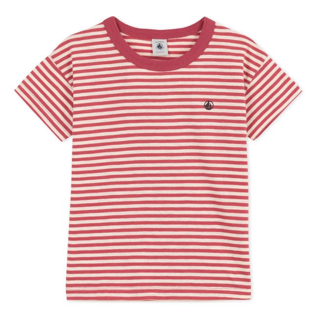 Loose Jersey T-Shirt  | Red
