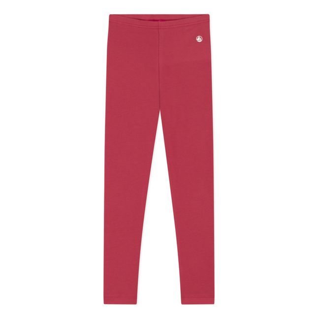 Legging en Jersey Elasthanne Coton Bio | Red