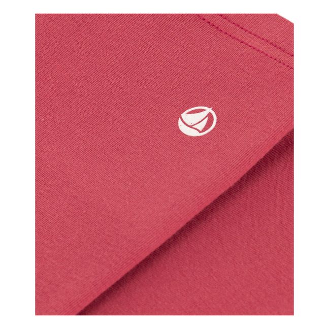 Legging en Jersey Elasthanne Coton Bio | Rouge