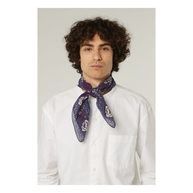 Foulard N°652 | Bleu marine