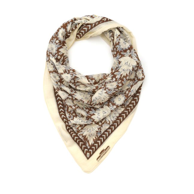 Foulard N°659 | Marron