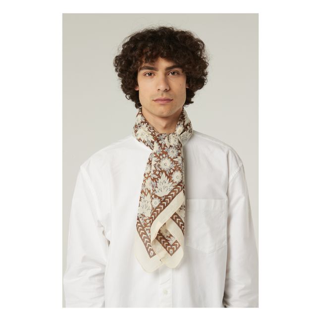 Foulard N°659 | Marrón