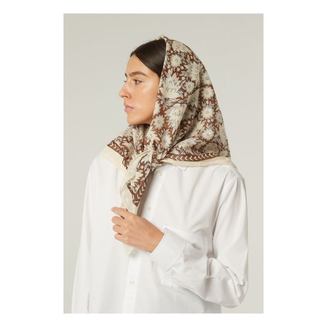 Foulard N°659 | Marron