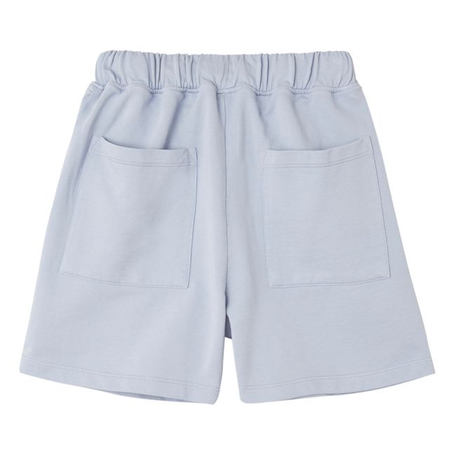 Organic Cotton Baggy Shorts | Graublau