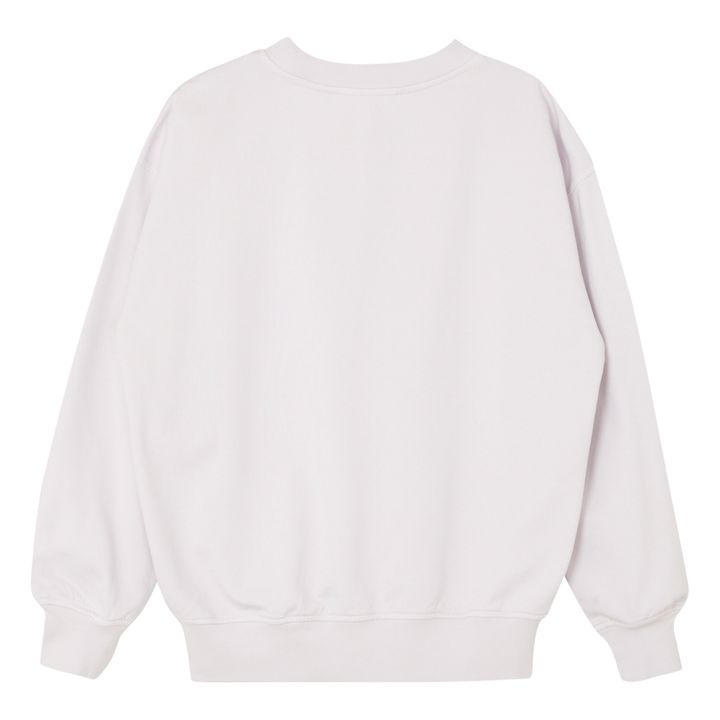 Sweatshirt Logo Bio-Baumwolle | Lila- Produktbild Nr. 3
