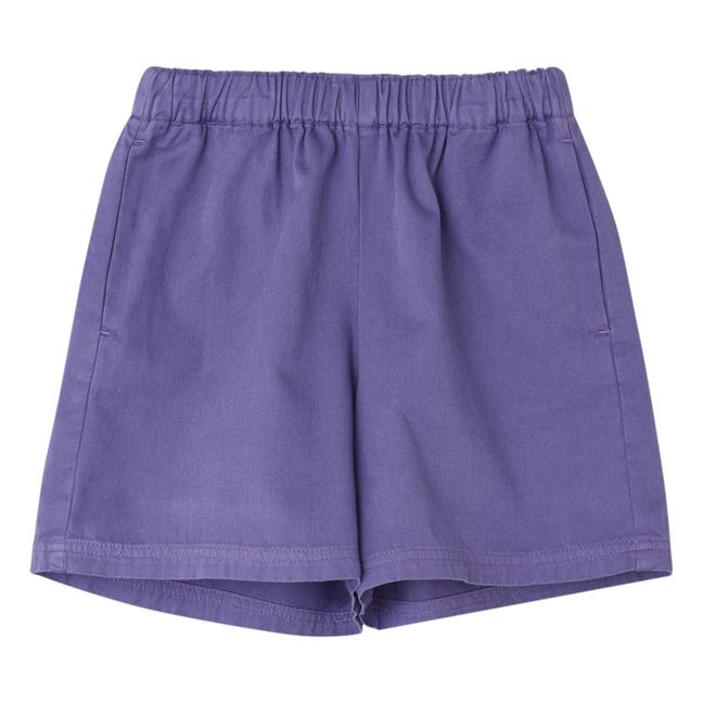 Organic Cotton Shorts | Purple