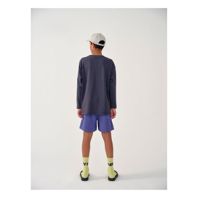 Organic Cotton Shorts | Purple