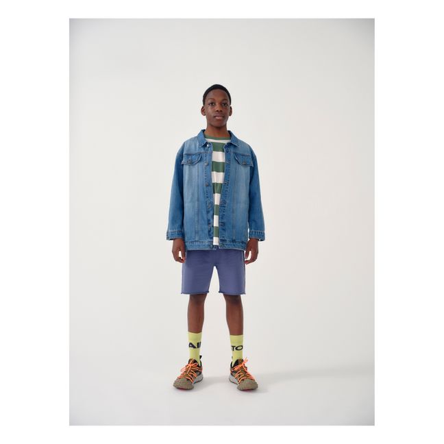Shorts Skate aus Bio-Baumwolle | Blau