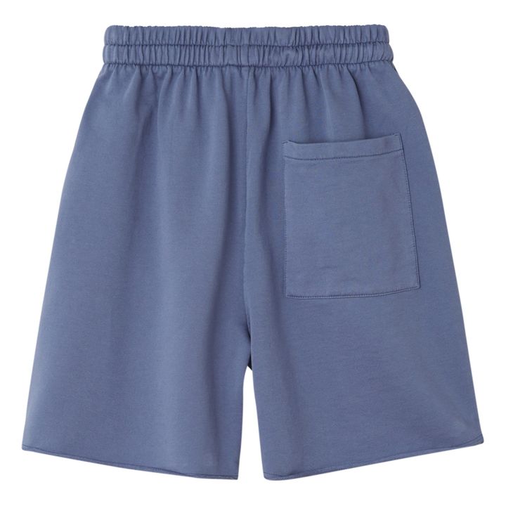 Pantalones cortos de algodón orgánico Skate | Azul- Imagen del producto n°3