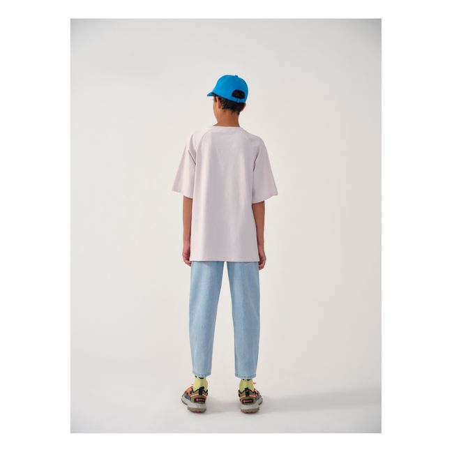 T-shirt Logo in cotone organico | Lilla