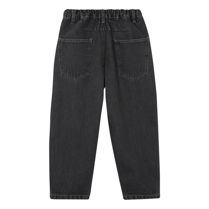 Jeans Straight Bio-Baumwolle | Schwarz- Produktbild Nr. 3
