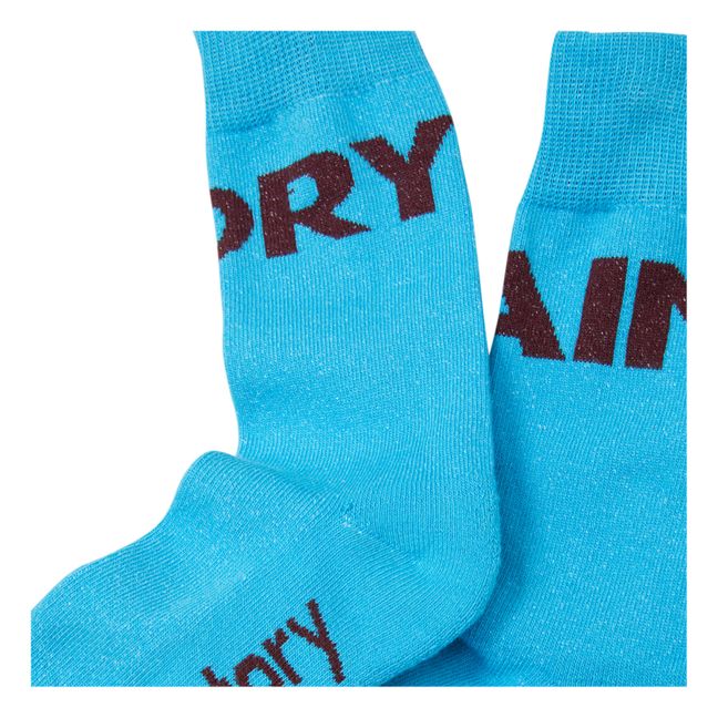 Socken Bio-Baumwolle | Hellblau