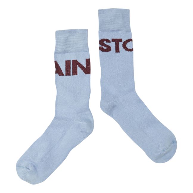 Organic Cotton Socks | Sky blue