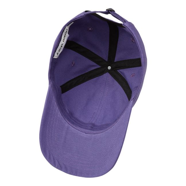 Organic Cotton Logo Cap | Purple
