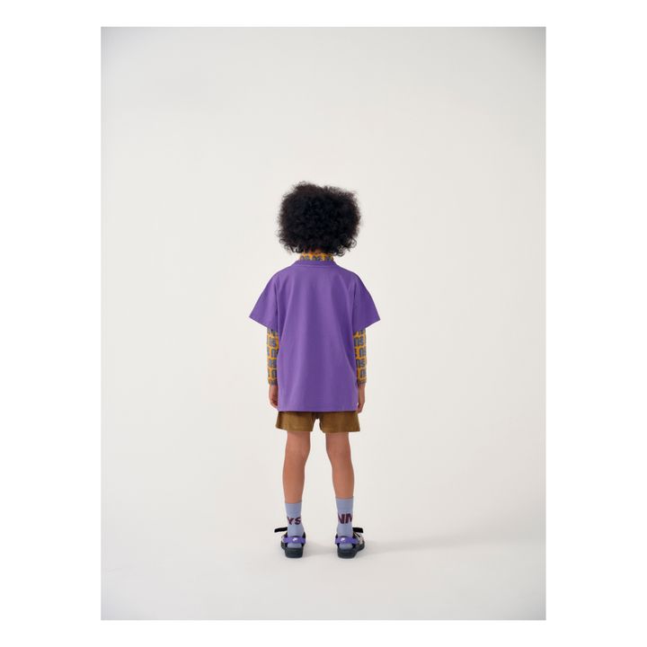 Organic Cotton Terry Shorts | Camel- Imagen del producto n°2