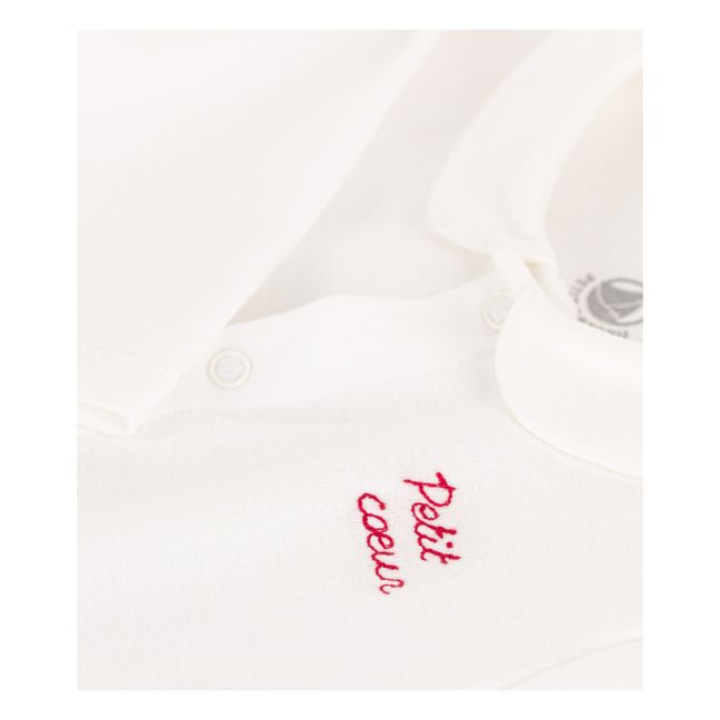 Organic Cotton Footed Pyjamas with Collar | Seidenfarben