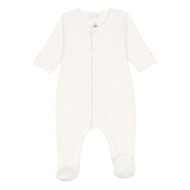 Pyjama Dors Bien Coton Bio | Ecru