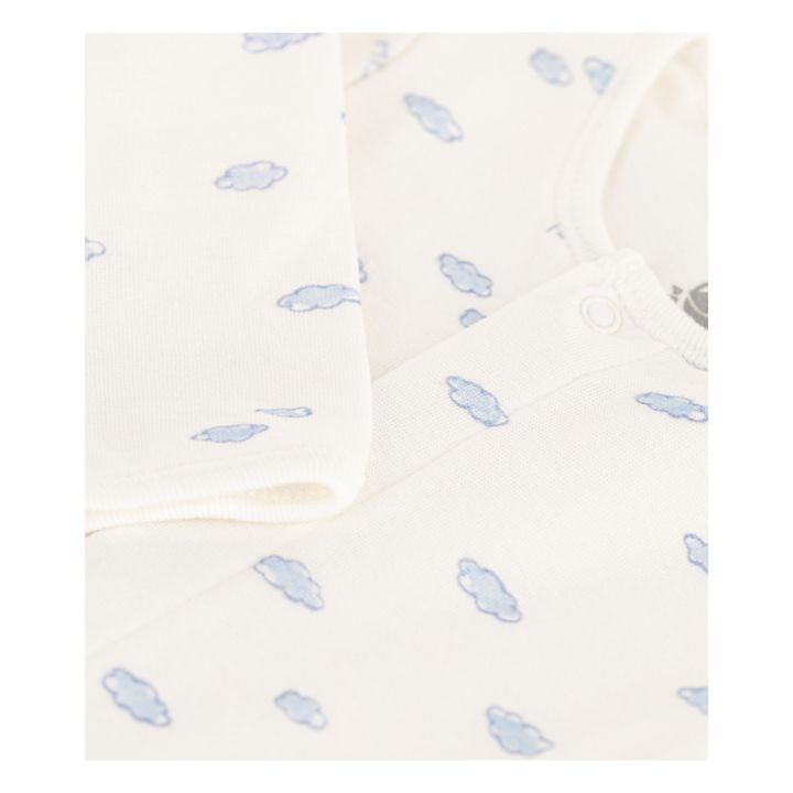 Cloud Organic Cotton Pyjamas | Ecru- Product image n°1