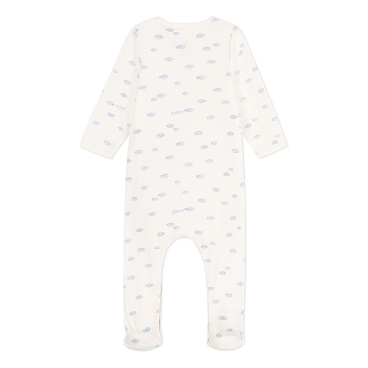 Cloud Organic Cotton Pyjamas | Ecru- Product image n°4