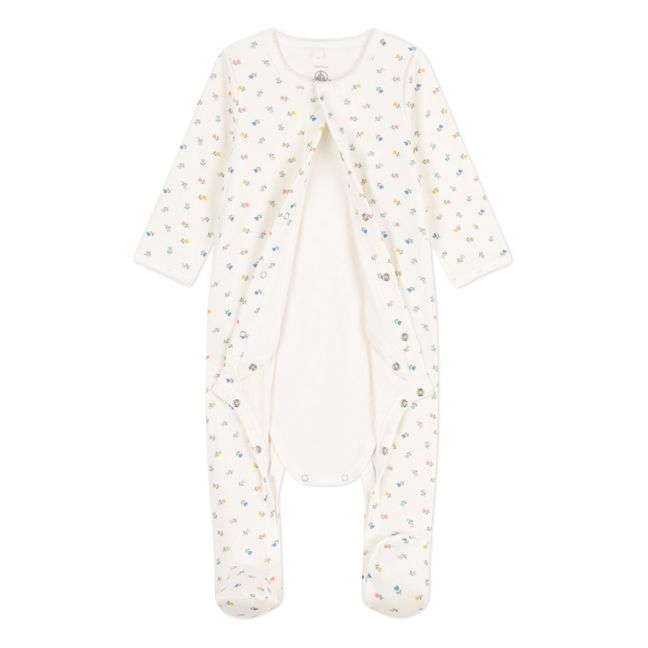 Bodyjama Blumen Bio-Baumwolle | Seidenfarben
