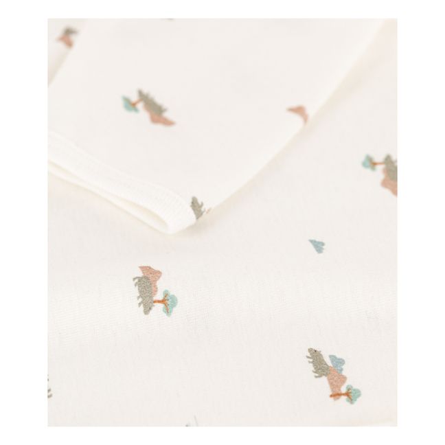 Organic Cotton Pyjamas | Ecru