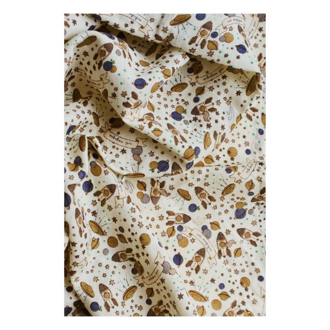 Lange en coton bio Ciel magique | Beige