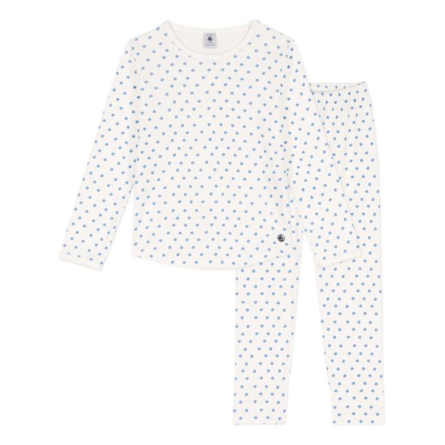 Organic Cotton Polka Dot Pyjama Set | Crudo