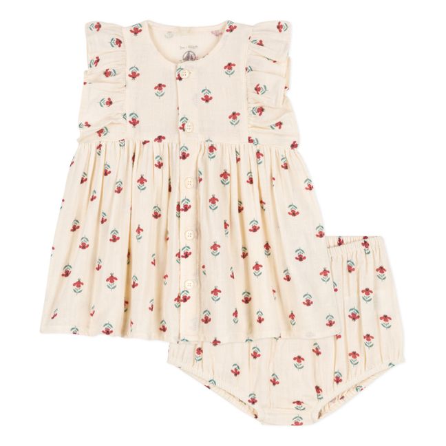 Cotton Gauze Dress and Bloomer Set | Seidenfarben