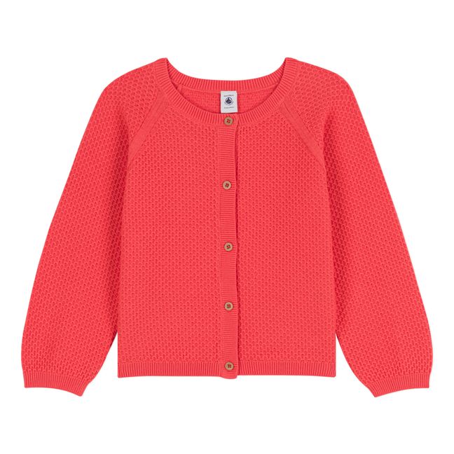 Cardigan de punto suzette | Rosa