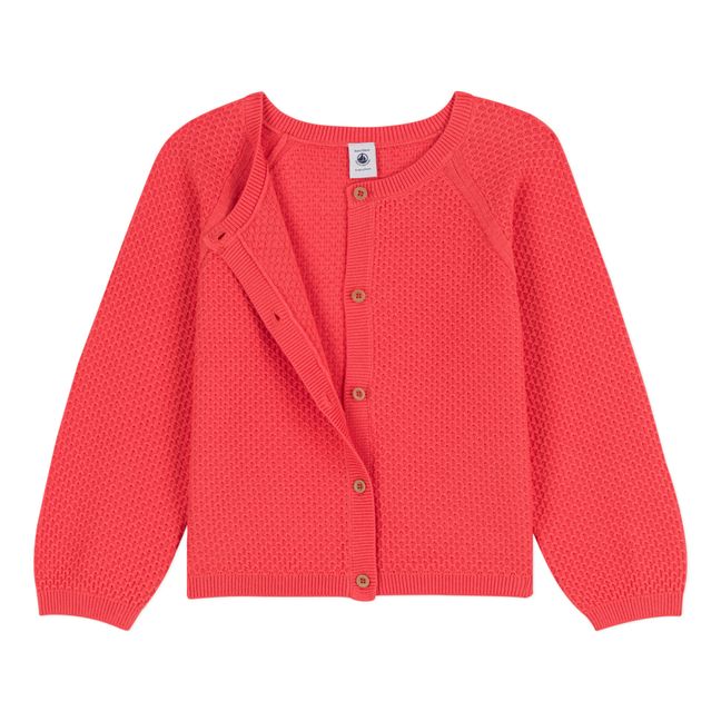 Cardigan de punto suzette | Rosa