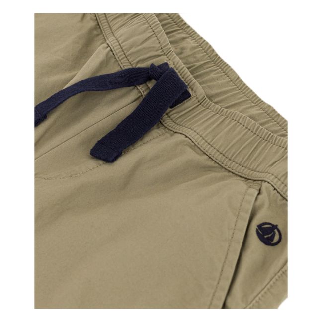 Pantalon en Serge de coton | Khaki