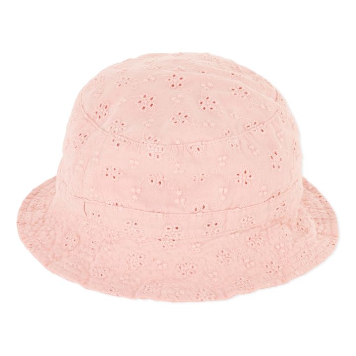Sombrerito con bordado inglés | Rosa Palo- Imagen del producto n°0