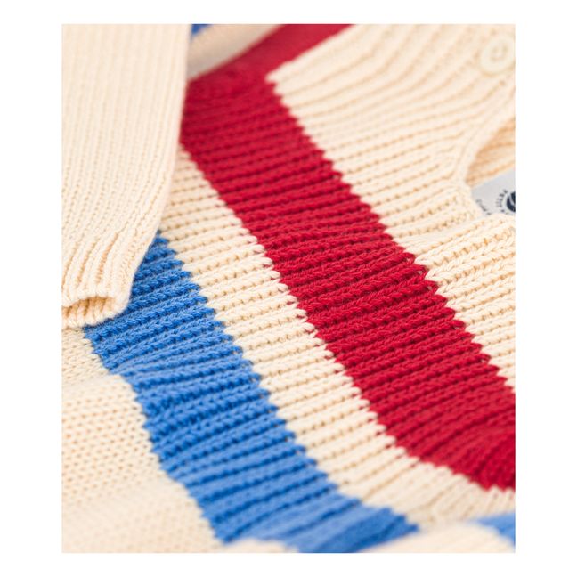 Maglione girocollo in maglia | Ecru